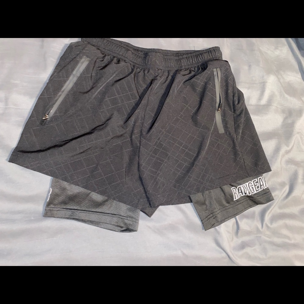Men RAWGEAR compression shorts